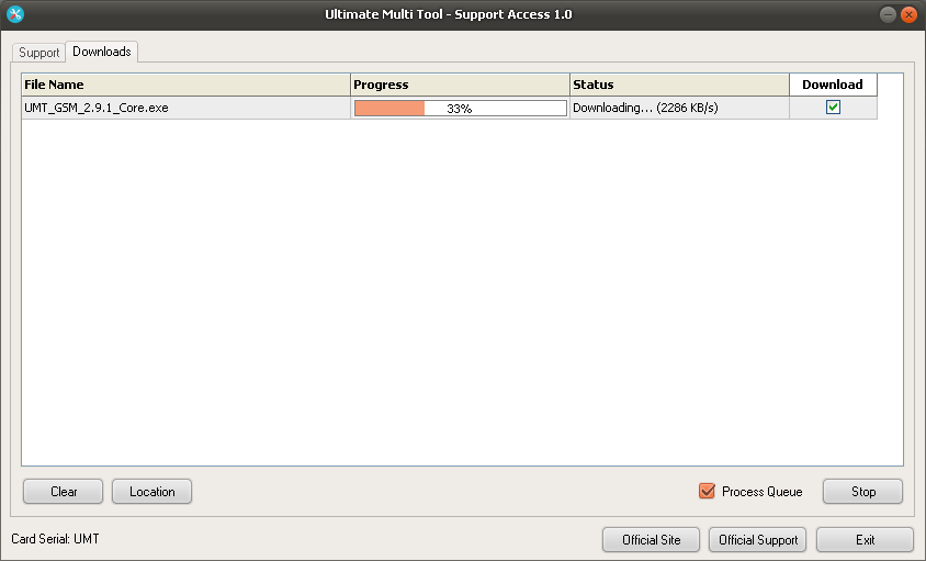 umt support access 1.1 download